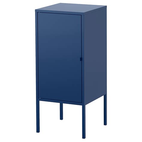 lixhult cabinet metaldark blue    cm ikea