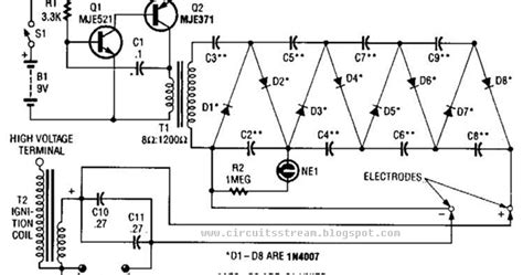 circuit wiring solution part  high voltage supply wiring diagram schematic