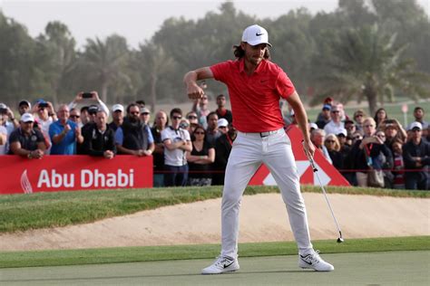 abu dhabi championship 2018 results scores tommy