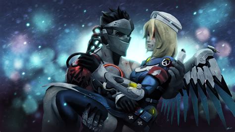 Genji And Mercy Overwatch 5k Hd Games 4k Wallpapers Images