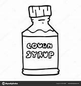 Cough Syrup Lineartestpilot sketch template