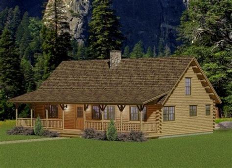 single story log cabin house plans house design ideas