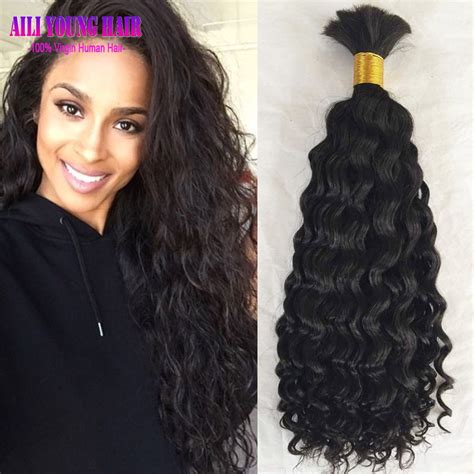 best selling loose kinky curly human braiding hair bulk no weft 100