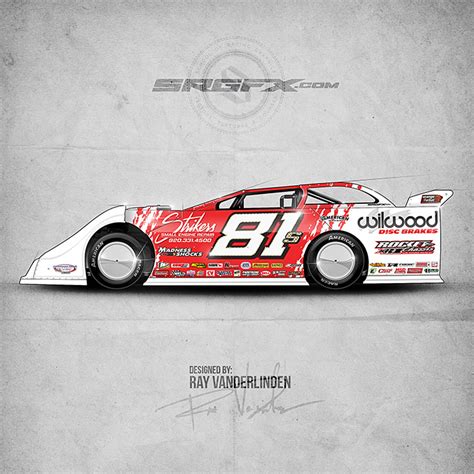 dirt late model archives school  racing graphics