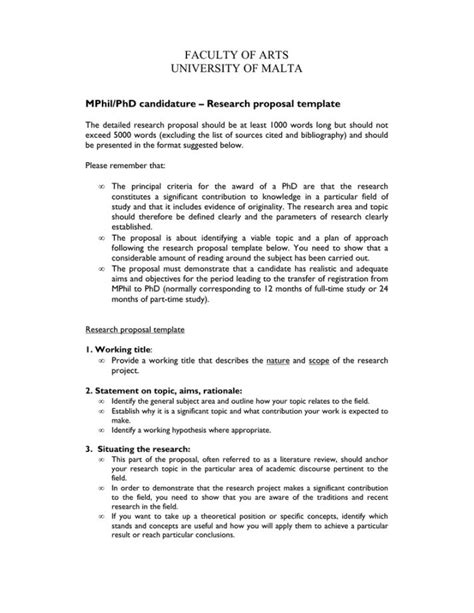phd research proposal template research proposal proposal templates