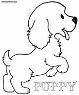 Puppy Coloring Pages Puppies Print Playing sketch template