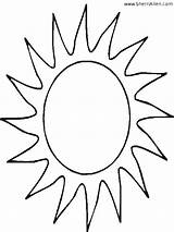 Coloring Summer Sun Pages Sherriallen Hot sketch template