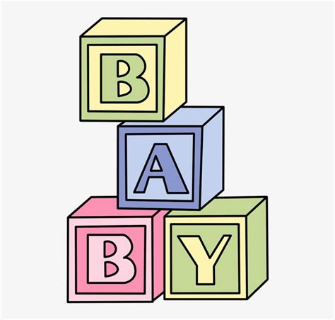 baby blocks clip art   cliparts  images  clipground