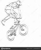 Bmx Pages St3 Bike sketch template