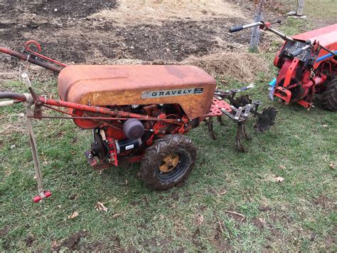 1966 Gravely L8 With Tool Holder Garden Tractor Pulling Walk Behind