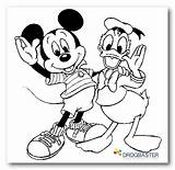 Stampare Cartoni Animati Amistad Personaggi Topolino Paperino Mouse Mickey sketch template
