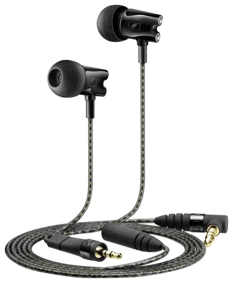 buy sennheiser wired earbud headphones black