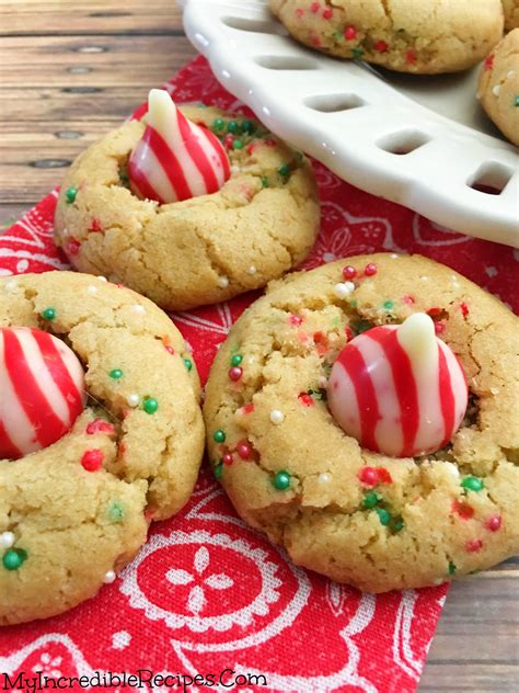 peanut butter christmas cookies  incredible recipes