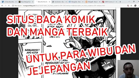 Situs Baca Komik And Manga Terbaik Di Indonesia Youtube