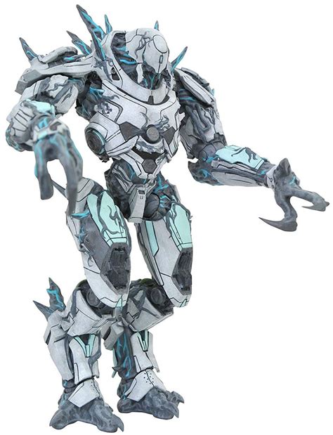 pacific rim uprising series  kaiju infected jaeger drone action figure diamond select toys toywiz