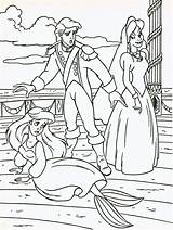 Coloring Pages Vanessa Ariel Eric Princess Disney Prince Walt Characters Personaggi Immagini Divyajanani Wallpaper Jasmine Rajah Anime Background Fanpop sketch template