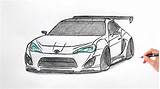 Gt86 Brz sketch template