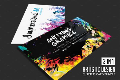 artistic design business card bundle business card templates