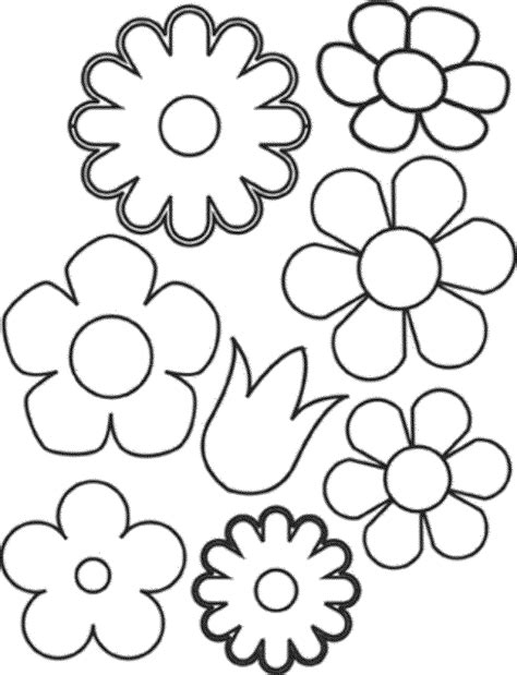drawing pages  flowers  getdrawings