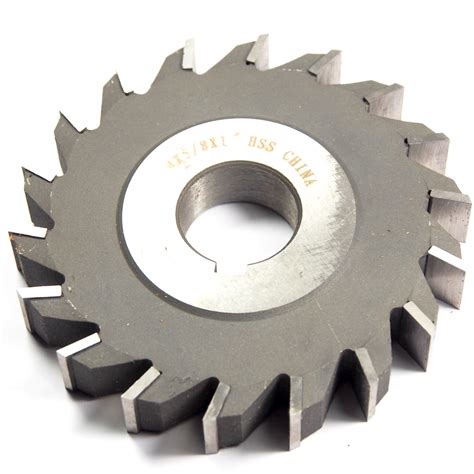 straight side milling cutter      arbor hss