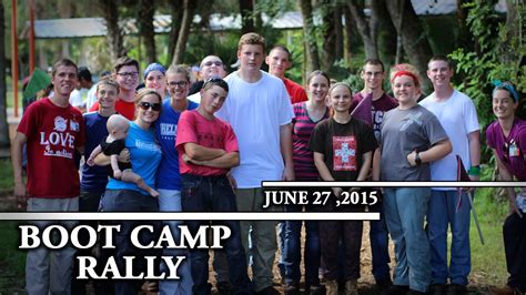 Teen Missions 2nd Boot Camp Rally June 29th Youtube