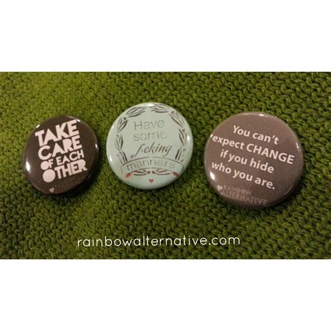 lgbtq button pack gay lesbian transgender bisexual straight ally by