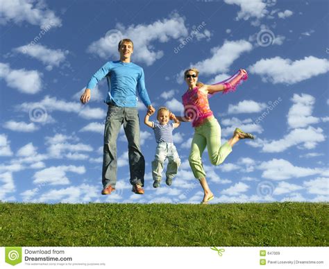 fly happy family stock image image  happy family father