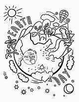 Coloring Earth Pages Kids Drawing Beautiful Printables Celebration sketch template