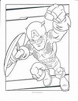Coloring Superhero Marvel Pages Getcolorings Printable sketch template