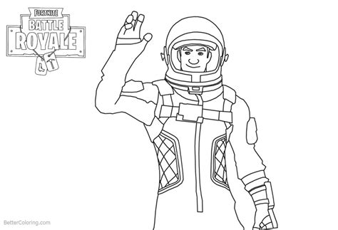 fortnite coloring pages characters clipart  printable coloring pages