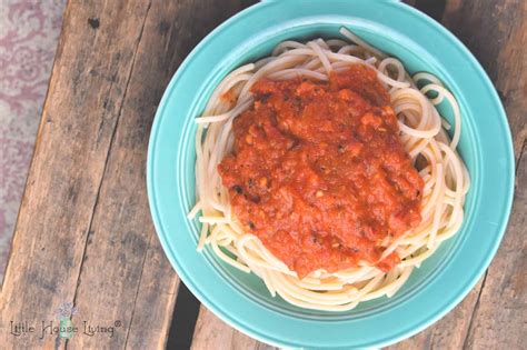Selfmade Spaghetti Sauce From Scratch