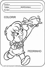 Colorir Lobato Monteiro Livro Pedrinho Educação Emilia Ensinar Compartilhe Esse sketch template