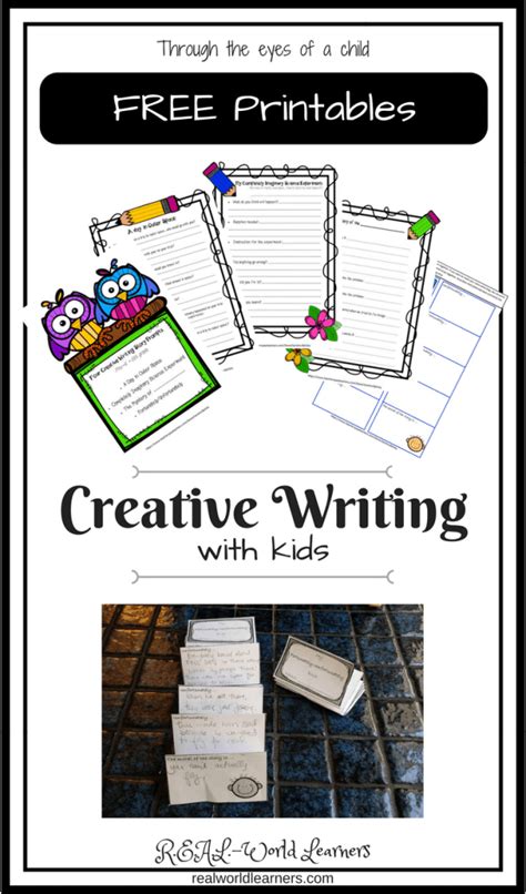 creative writing  kids part  real world learners