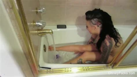 Busty Starlet Christy Mack Takes A Bath Redtube