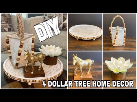 dollar tree home decor coffee table decor youtube