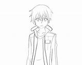 Drawing Kirito Sword Online Anime Draw Simple Getdrawings Mannequin Drawings Paintingvalley sketch template