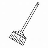 Broom Icon Outline Logo Vector Style Clipart Besom Stick Dirty Line Upgrade Icons Background Iconfinder Authorization License Resource Premium Commercial sketch template