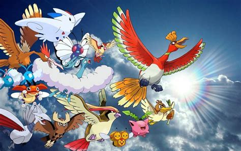 popular flying pokemon   time