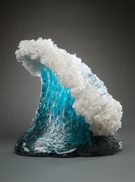 Ocean Wave Vases And Sculptures Capture The Majestic Power Of The Sea