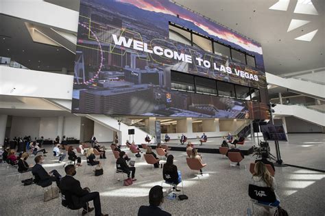 las vegas convention centers expansion opens drone video las vegas review journal