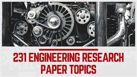 original engineering research paper topics