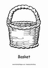 Basket Colouring Coloring Pages Easter Drawing Wicker Printable Colour Kids Activity Activityvillage Simple Spring Getdrawings Fruit Activities Choose Board Explore sketch template