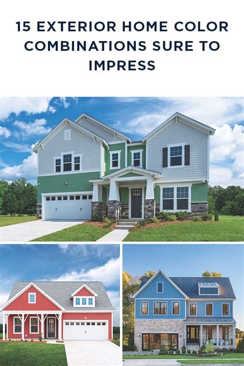 exterior home color combinations   impress build beautiful