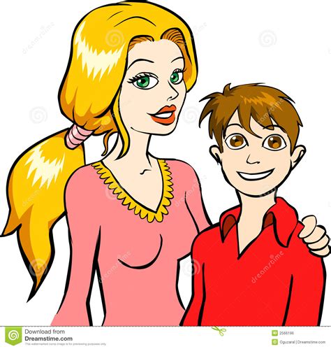 dope mother and son clipart clipground