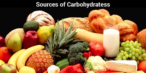 carbohydrates types functions and its sources