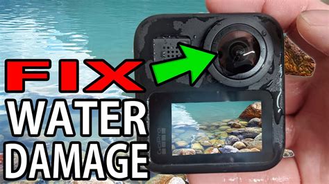 fix water damageleak  gopro hero  max  gears  tech youtube