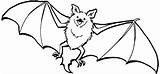 Bat Coloring Pages Printable Kids Bats sketch template