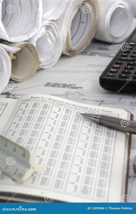 engineering calculations stock photo image  built builder