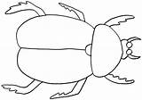 Beetle Coloring Pages Kids Dung Preschooler Learn Beetles Color Easy Print Drawings Designlooter Paper 421px 85kb Button Using sketch template
