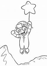 Leo Flying Coloring Pages Categories Einsteins Little sketch template